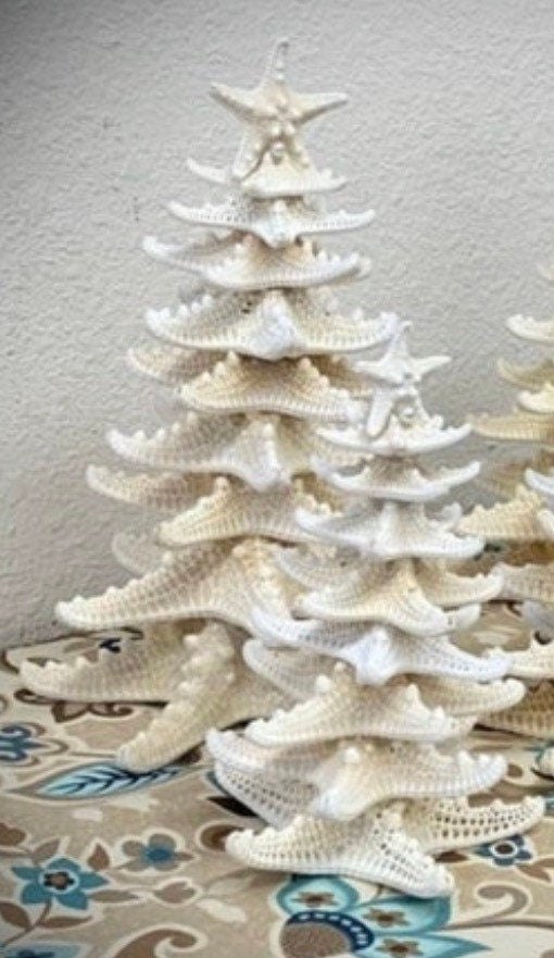 Starfish Tree 7”: Coastal Nautical Decor, OBX Family Gift