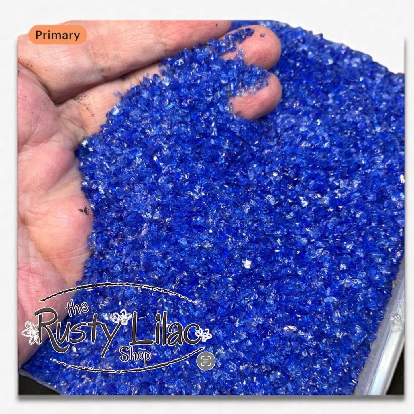 Crushed Glass, Shiny Sparkly, Cobalt Blue Glass, Wedding Decor, Vase Filler, Resin Art, Craft Supplies, Art Supplies