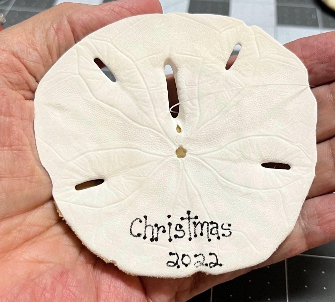 Beach Sand Dollar Ornament or Table Sitter