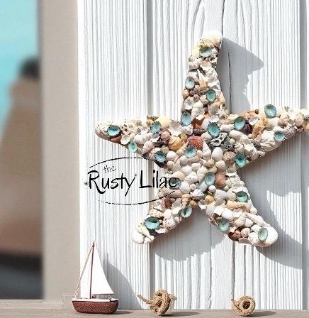 Starfish Seashell Wall Art