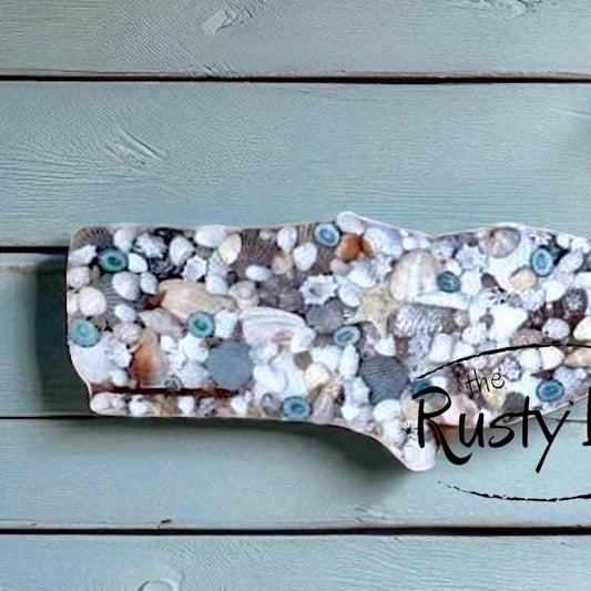 Whale Seashell Wall Art