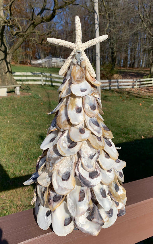 Extra Large Oyster Shell Tree